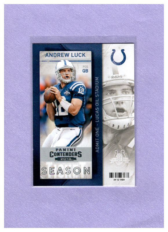 2013 Panini Contenders 33 ANDREW LUCK COLTS