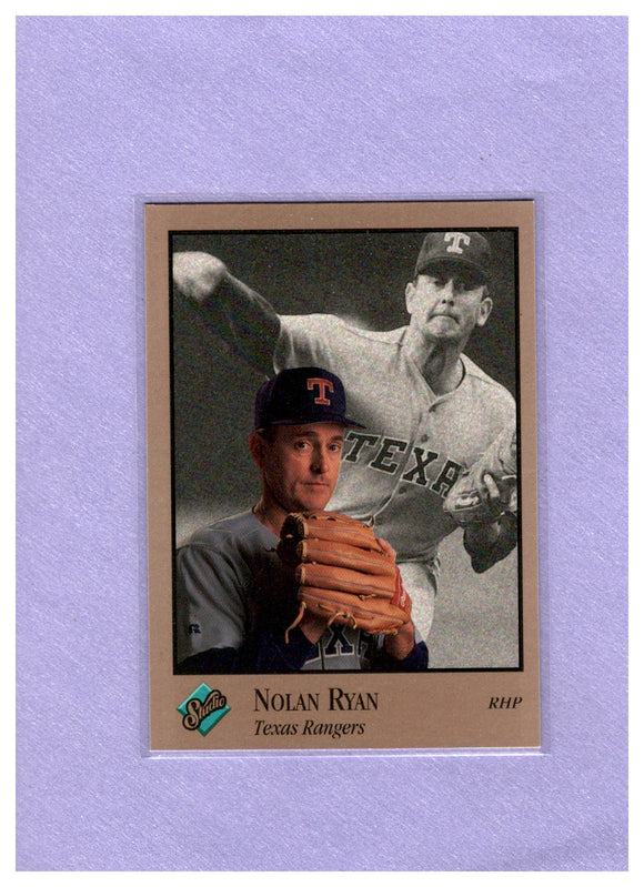 1992 STUDIO 248 NOLAN RYAN RANGERS