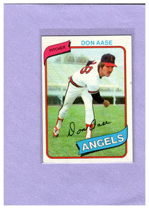 1980 TOPPS 239 DON AASE ANGELS
