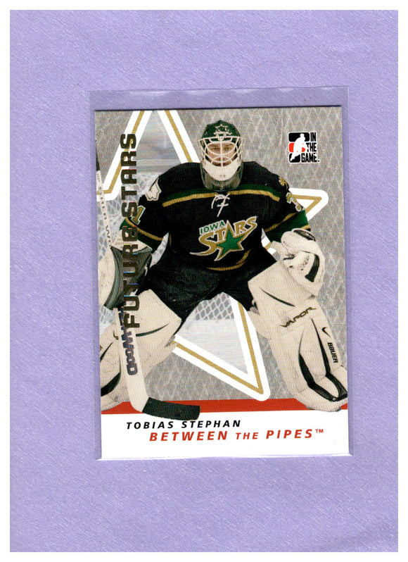 2006-07 In The Game Between The Pipes 47 Tobias Stephan IOWA STARS