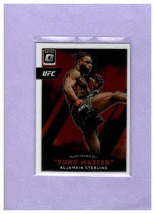 2022 Donruss Optic UFC Also Known As 7 Aljamain Sterling