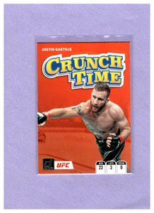 2022 Donruss UFC Crunch Time 2 JUSTIN GAETHJE