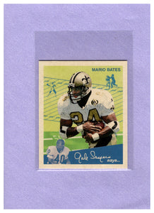 1997 Fleer Goudey II 24 Mario Bates SAINTS