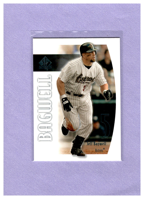 2002 SP Authentic 45 Jeff Bagwell ASTROS