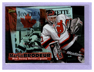 THE DOLLAR BIN 1998-99 Topps Local Legends L6 MARTIN BRODEUR DEVILS