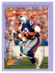 THE DOLLAR BIN 1996 Stadium Club Cut Backs C3 CURTIS MARTIN PATRIOTS