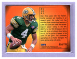 THE DOLLAR BIN 1995 FLAIR HOT NUMBERS 6 BRETT FAVRE PACKERS