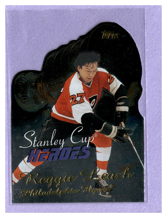 THE DOLLAR BIN 2002-03 Topps Stanley Cup Heroes SCH-RL Reggie Leach FLYERS