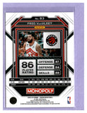 2022-23 Panini Prizm Monopoly 83 FRED VANVLEET RAPTORS