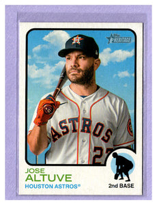 2022 Topps Heritage 43 Jose Altuve ASTROS