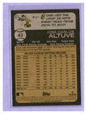 2022 Topps Heritage 43 Jose Altuve ASTROS