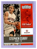 THE DOLLAR BIN 2016 PANINI CONTENDERS DRAFT PICKS OLD SCHOOL COLORS 19 STEPHEN CURRY WILDCATS