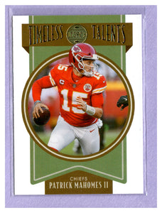 THE DOLLAR BIN 2022 PANINI LEGACY TIMELESS TALENTS TT-1 PATRICK MAHOMES II CHIEFS