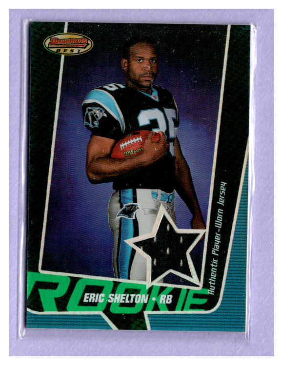 TWO DOLLAR TOUGHIE 2005 Bowmans Best Blue NNO ERIC SHELTON 279/599 PANTHERS