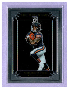 THE DOLLAR BIN 2019 DONRUSS OPTIC ELITE SERIES ROOKIES RES11 DAVID MONTGOMERY BEARS