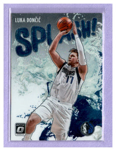 THE DOLLAR BIN 2021-22 DONRUSS OPTIC SPLASH 4 LUKA DONCIC MAVERICKS