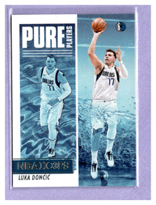 THE DOLLAR BIN 2021-22 HOOPS PURE PLAYERS 9 LUKA DONCIC MAVERICKS