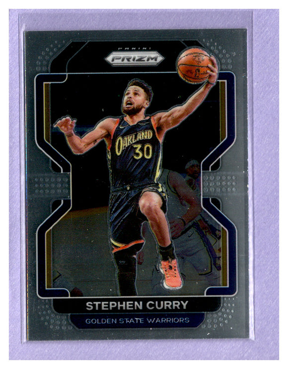 THE DOLLAR BIN 2021-22 PANINI PRIZM 154 STEPHEN CURRY WARRIORS