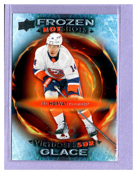 THE DOLLAR BIN 2024-25 UPPER DECK TIM HORTONS FROZEN HOT SHOTS FH-15 BO HORVAT ISLANDERS