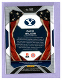 AI244 2021 Panini Prizm Draft Picks Collegiate 182 ZACH WILSON BYU