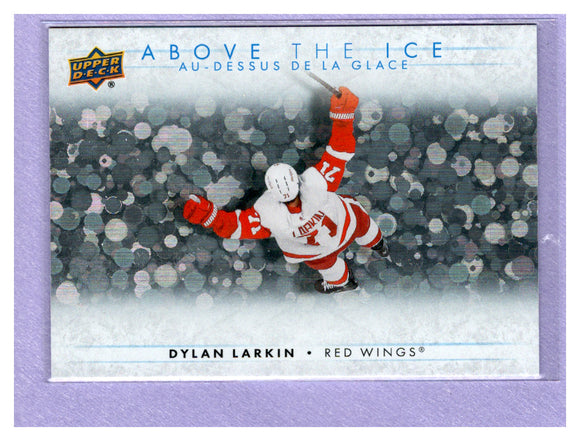 THE DOLLAR BIN 2024-25 UPPER DECK TIM HORTONS ABOVE THE ICE AI-13 DYLAN LARKIN RED WINGS