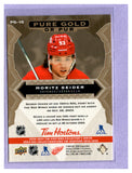 THE DOLLAR BIN 2024-25 UPPER DECK TIM HORTONS PURE GOLD PG-10 MORITZ SEIDER RED WINGS