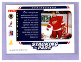 THE DOLLAR BIN 1996-97 Pinnacle Be a Player Stacking the Pads 2 CHRIS OSGOOD RED WINGS