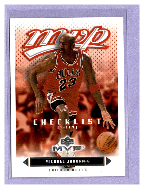 THE DOLLAR BIN 2003-04 Upper Deck MVP 199 Michael Jordan BULLS