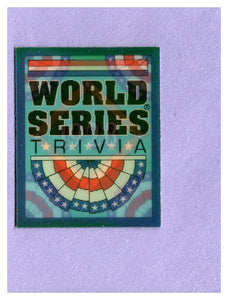 1991 SCORE MAGIC MOTION WORLD SERIES TRIVIA BASEBALL 1-56