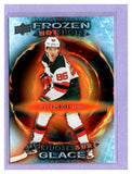 THE DOLLAR BIN 2024-25 UPPER DECK TIM HORTONS FROZEN HOT SHOTS FH-2 JACK HUGHES DEVILS