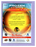 THE DOLLAR BIN 2024-25 UPPER DECK TIM HORTONS FROZEN HOT SHOTS FH-5 CONNOR BEDARD BLACKHAWKS