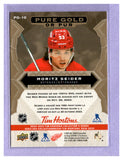 THE DOLLAR BIN 2024-25 UPPER DECK TIM HORTONS PURE GOLD PG-10 MORITZ SEIDER RED WINGS