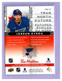 THE DOLLAR BIN 2024-25 TIM HORTONS TRUE NORTH FUTURE TN-17 JORDAN KYROU BLUES