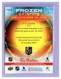 THE DOLLAR BIN 2024-25 UPPER DECK TIM HORTONS FROZEN HOT SHOTS FH-6 JACK EICHEL GOLDEN KNIGHTS