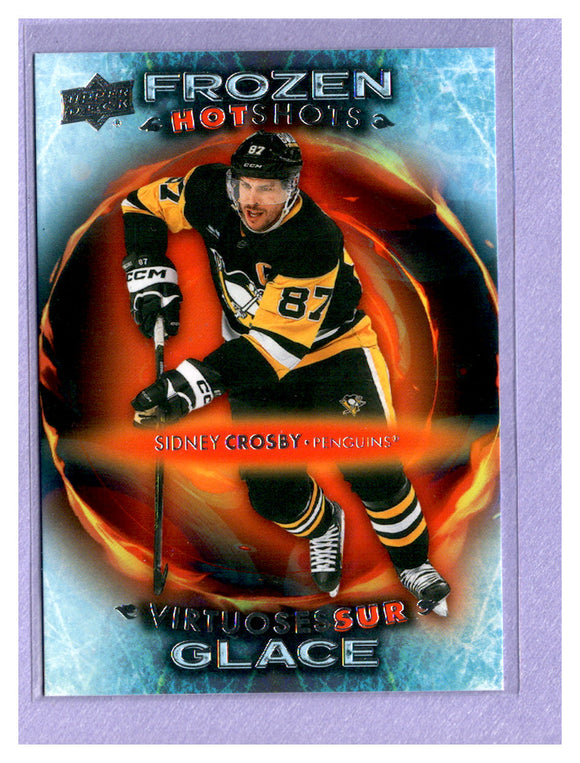 THE DOLLAR BIN 2024-25 UPPER DECK TIM HORTONS FROZEN HOT SHOTS FH-1 SIDNEY CROSBY PENGUINS