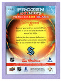 THE DOLLAR BIN 2024-25 UPPER DECK TIM HORTONS FROZEN HOT SHOTS FH-9 MATTY BENIERS KRAKEN