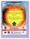 THE DOLLAR BIN 2024-25 UPPER DECK TIM HORTONS FROZEN HOT SHOTS FH-17 AUSTON MATTHEWS MAPLE LEAFS