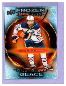 THE DOLLAR BIN 2024-25 UPPER DECK TIM HORTONS FROZEN HOT SHOTS FH-3 LEON DRAISAITL OILERS