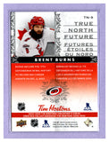 THE DOLLAR BIN 2024-25 UPPER DECK TIM HORTONS TRUE NORTH FUTURE TN-9 BRENT BURNS HURRICANES