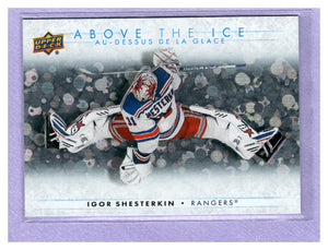 THE DOLLAR BIN 2024-25 UPPER DECK TIM HORTONS ABOVE THE ICE AI-5 IGOR SHESTERKIN RANGERS