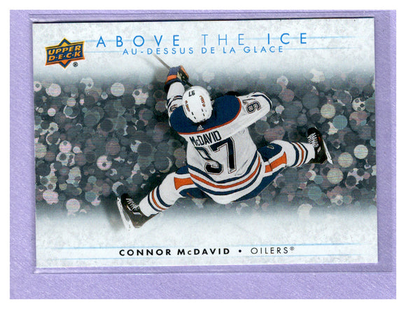 THE DOLLAR BIN 2024-25 UPPER DECK TIM HORTONS ABOVE THE ICE AI-1 CONNOR MCDAVID OILERS