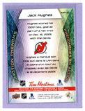 THE DOLLAR BIN 2024-25 UPPER DECK TIM HORTONS INMOTION PHENOMS MP-10 JACK HUGHES DEVILS