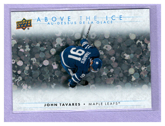 THE DOLLAR BIN 2024-25 UPPER DECK TIM HORTONS ABOVE THE ICE AI-10 JOHN TAVARES MAPLE LEAFS