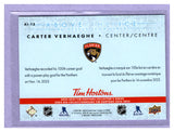 THE DOLLAR BIN 2024-25 UPPER DECK TIM HORTONS ABOVE THE ICE AI-12 CARTER VERHAEGHE PANTHERS