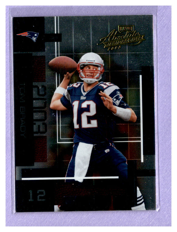 THE DOLLAR BIN 2003 Playoff Absolute Memorabilia 32 TOM BRADY PATRIOTS