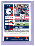 THE DOLLAR BIN 2019 PANINI CONTENDERS 9 TOM BRADY PATRIOTS