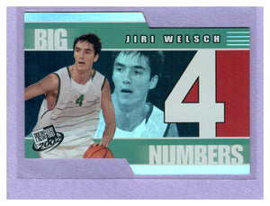 2002 PRESS PASS BIG NUMBERS BN23 JIRI WELSCH OLIMPIJA