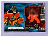 THE DOLLAR BIN 2001-02 PACIFIC STEEL CURTAIN 9 ROBERTO LUONGO PANTHERS