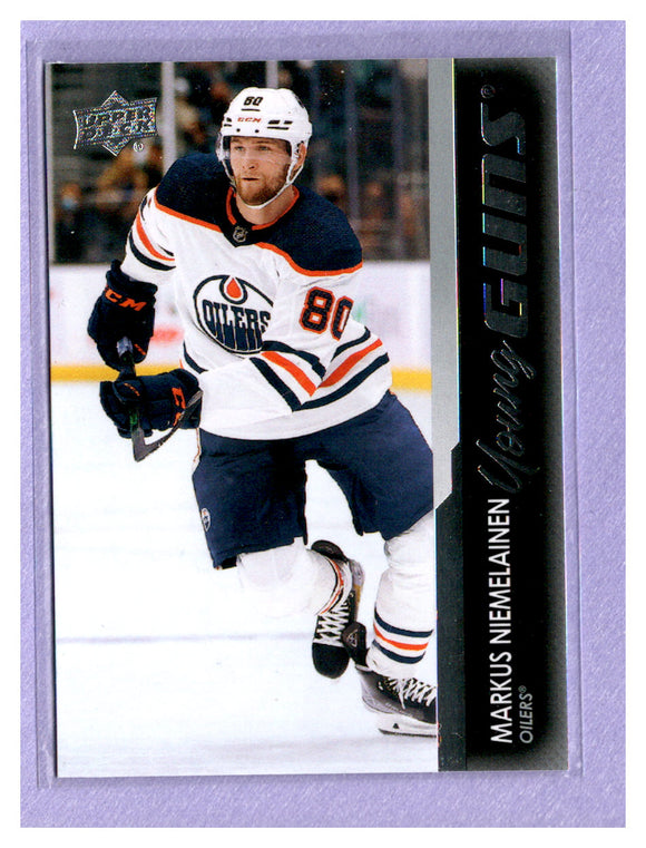 THE DOLLAR BIN 2021-22 UPPER DECK 715 MARKUS NIEMELAINEN RC YG OILERS