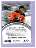 TWO DOLLAR TOUGHIE 2021-22 UPPER DECK TRIPLE DIMENSIONS REFLECTIONS 15 CONNOR MCDAVID OILERS